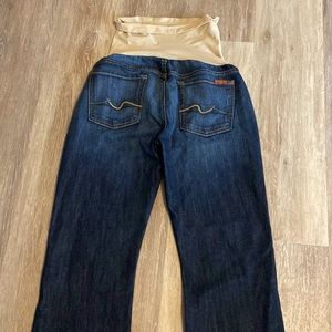 - 7 for all mankind size 30 maternity jeans